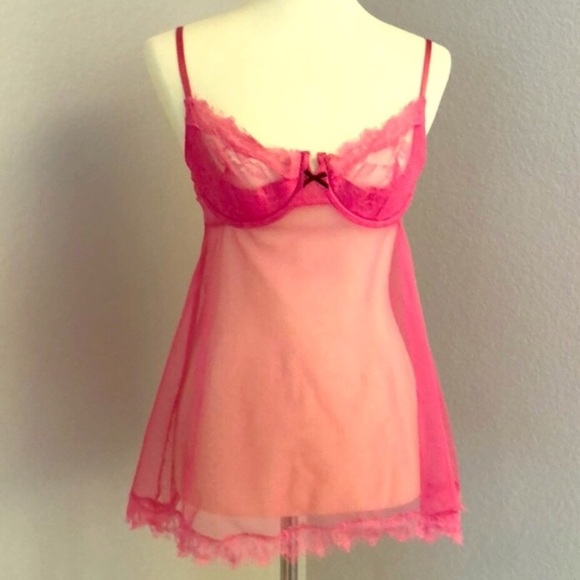 Victoria's Secret Other - Victoria’s Secret Lace & Mesh, Nightie, Babydoll